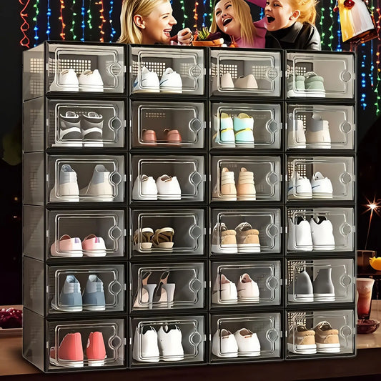 Dust and Moisture Proof Shoe Box Storage