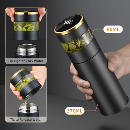 Stainless Steel LED Tea Thermos
