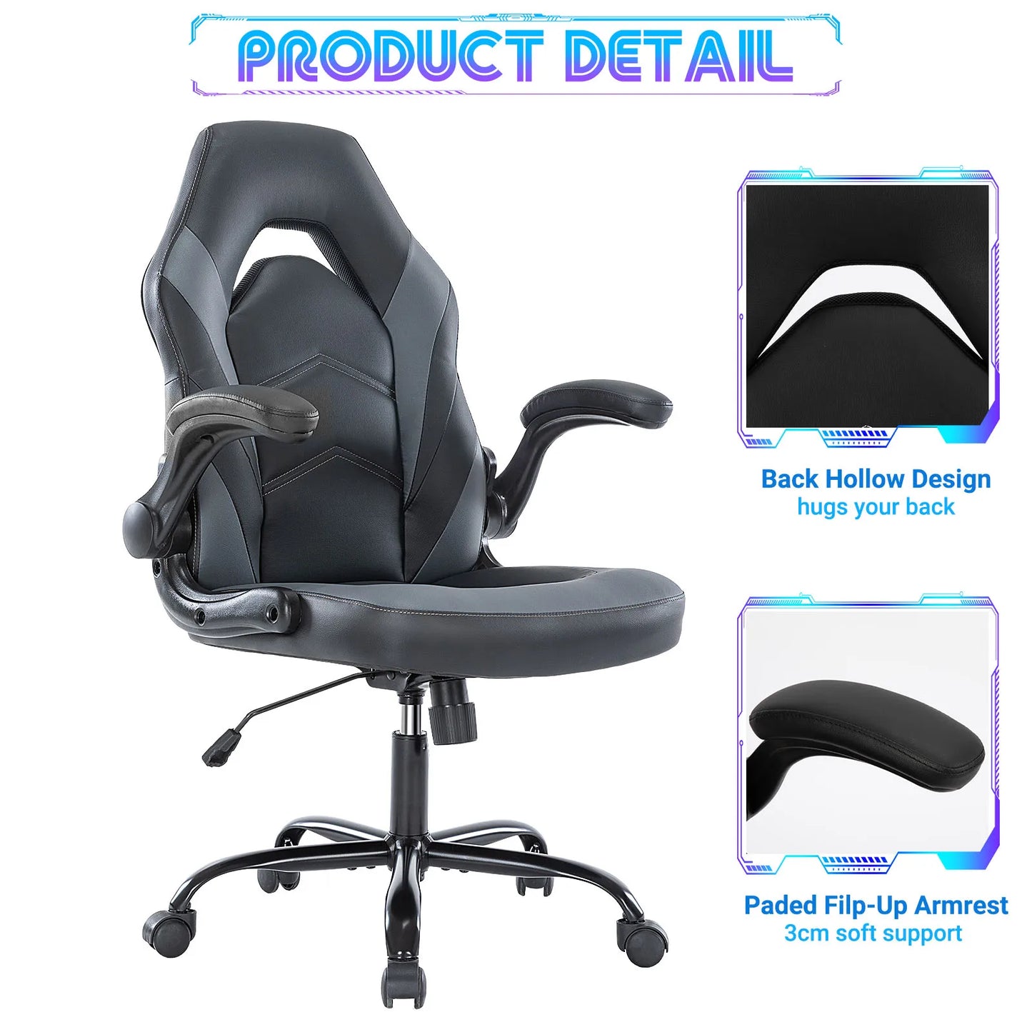 Home Ergonomic Adjustable Racing Chair