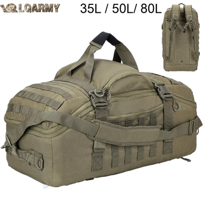 Outdoor Tactical Duffel Backpack Bag