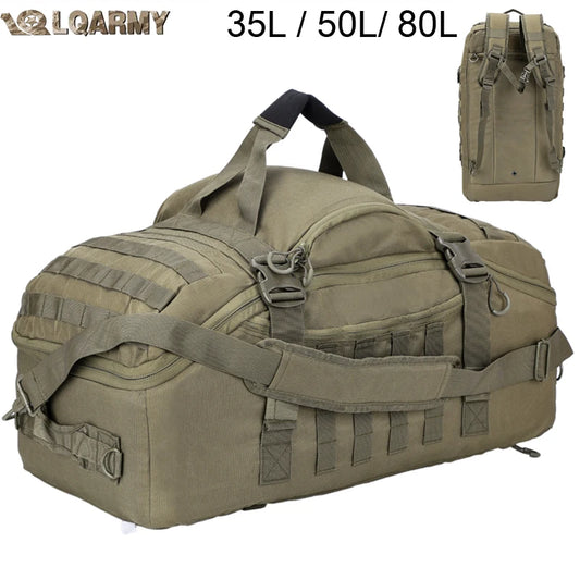 Outdoor Tactical Duffel Backpack Bag