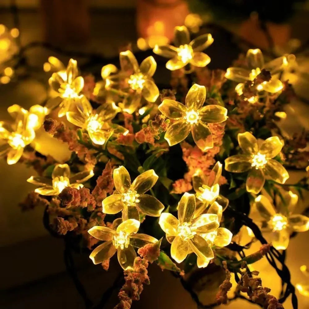 Outdoor Solar Lamp Fairy String Lights