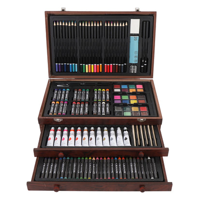 142 PCS Set Wooden Art Set