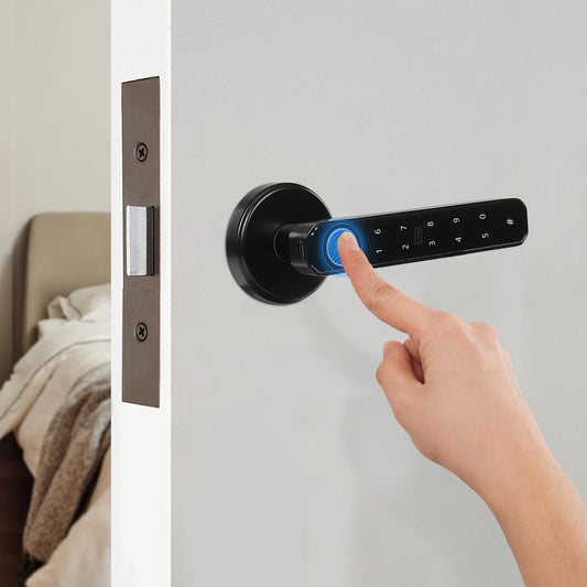 Fingerprint Door Lock with Key