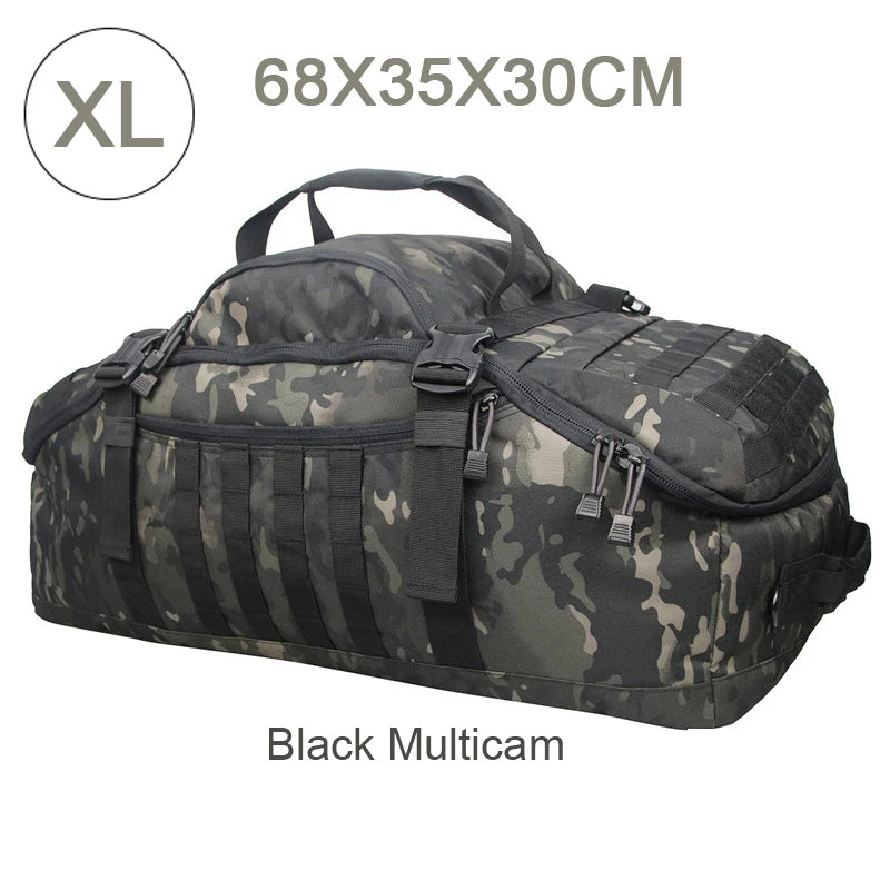 Outdoor Tactical Duffel Backpack Bag