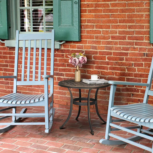 Outdoor Aluminum Round Coffee Table