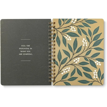 Spiral Bound Designer Inspiration Notebook