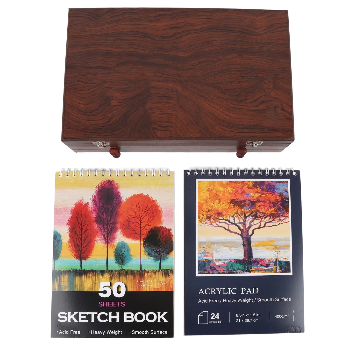 142 PCS Set Wooden Art Set