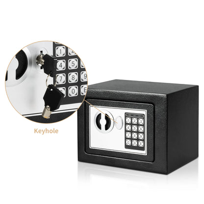 0.2 Cubic Ft. Steel Safe Box