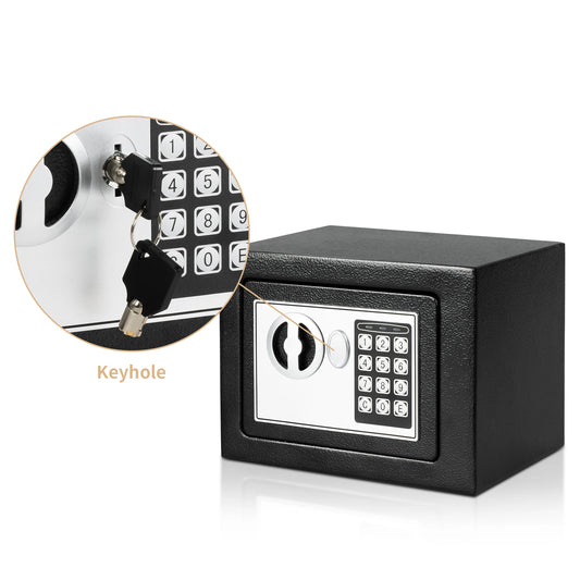 0.2 Cubic Ft. Steel Safe Box
