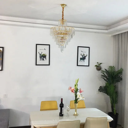 Modern Crystal Chandelier Ceiling Decor