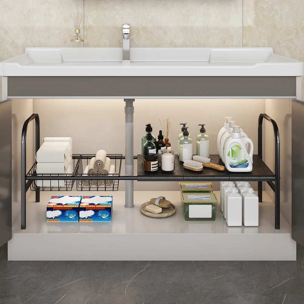 1 Set Cabinet Shelf Organizer