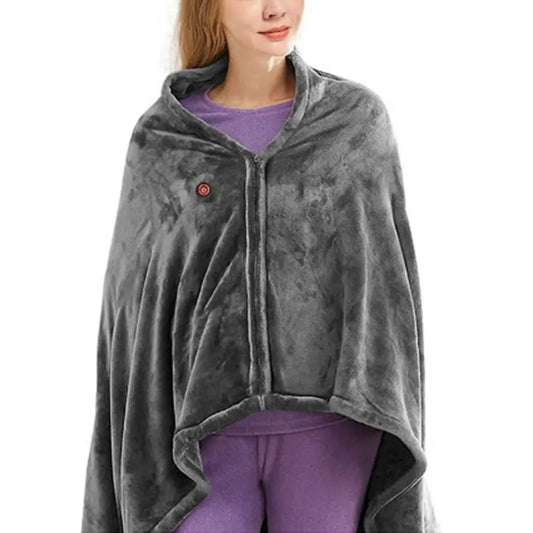 USB Electric Heated Fleece  Blanket