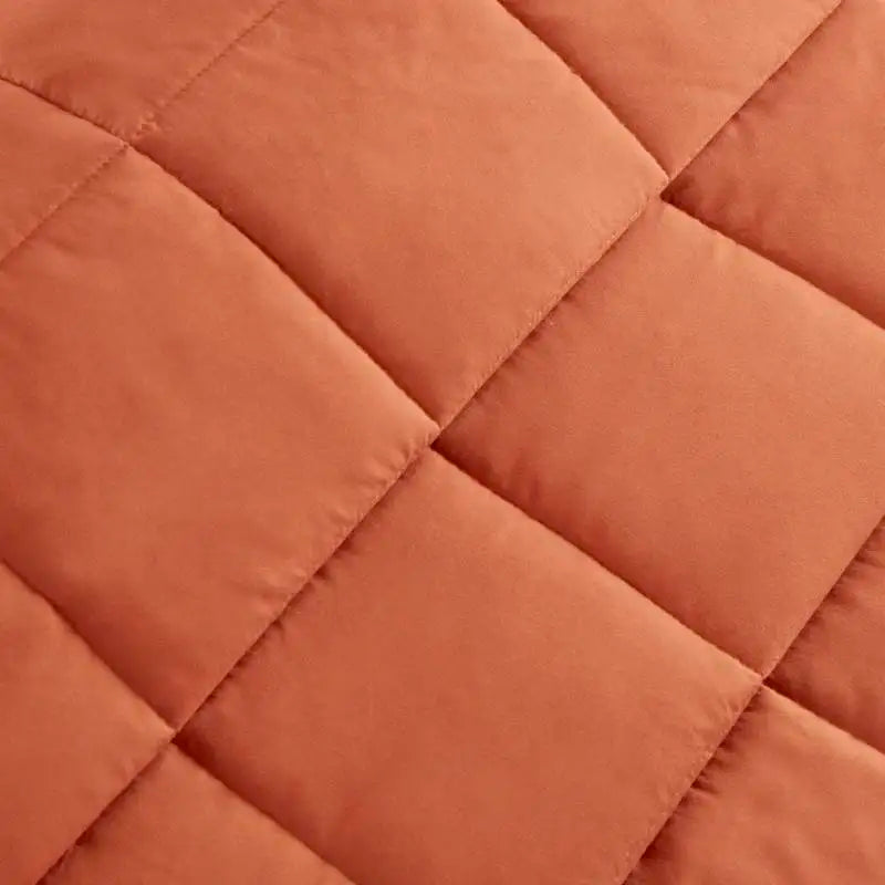 Orange Twin Lightweight Down Blanket