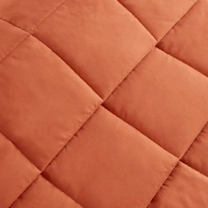 Orange Twin Lightweight Down Blanket