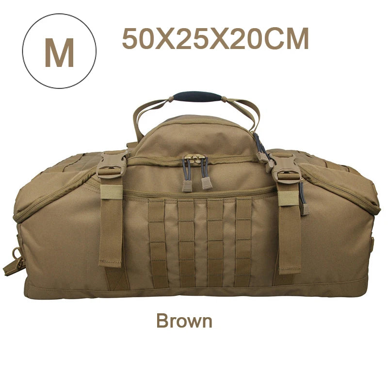 Outdoor Tactical Duffel Backpack Bag