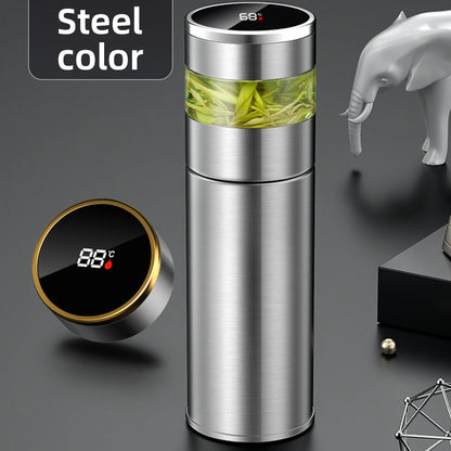 Stainless Steel LED Tea Thermos