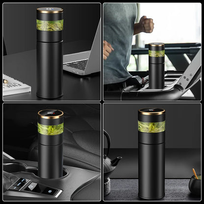 Stainless Steel LED Tea Thermos