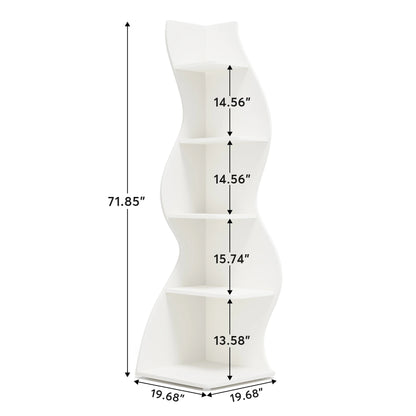 Modern 5 Tier Corner Shelf
