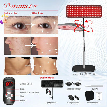 LED Red Light Therapy Lamp