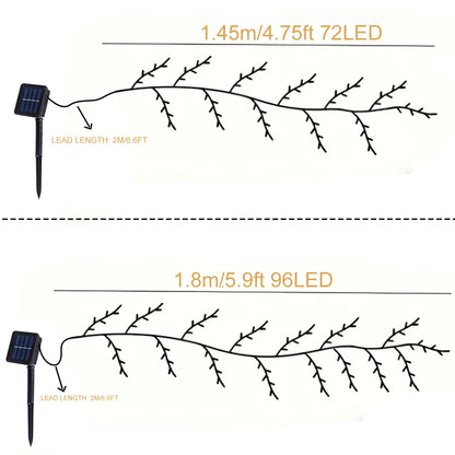 Outdoor Lighting Light Tree Branches Garland