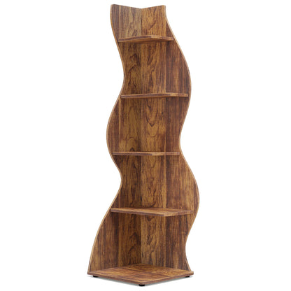 Modern 5 Tier Corner Shelf