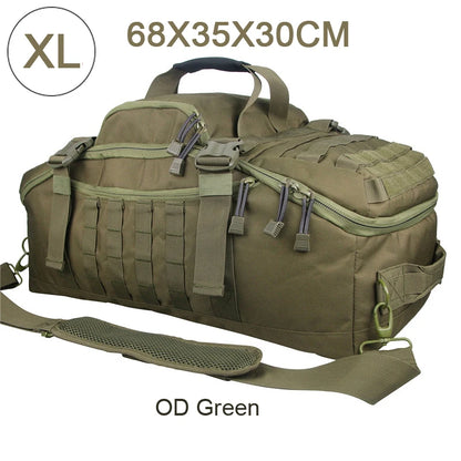 Outdoor Tactical Duffel Backpack Bag