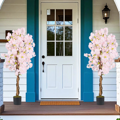 Faux Cherry Blossom Tree