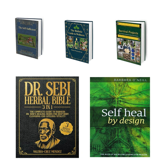 Cookbook, Herbal Health, Survival, Building Guides
