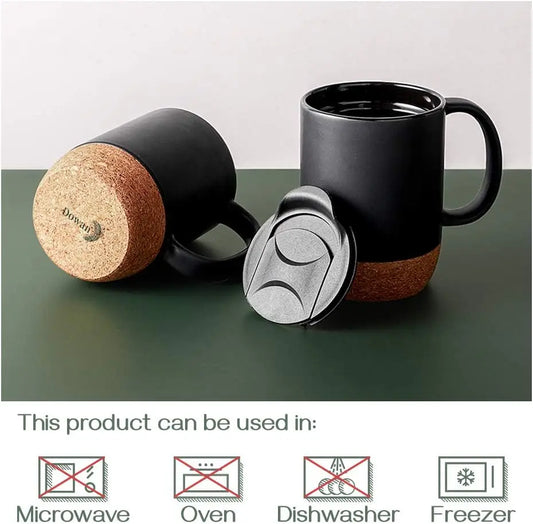 2 Ceramic Coffee Mug Set