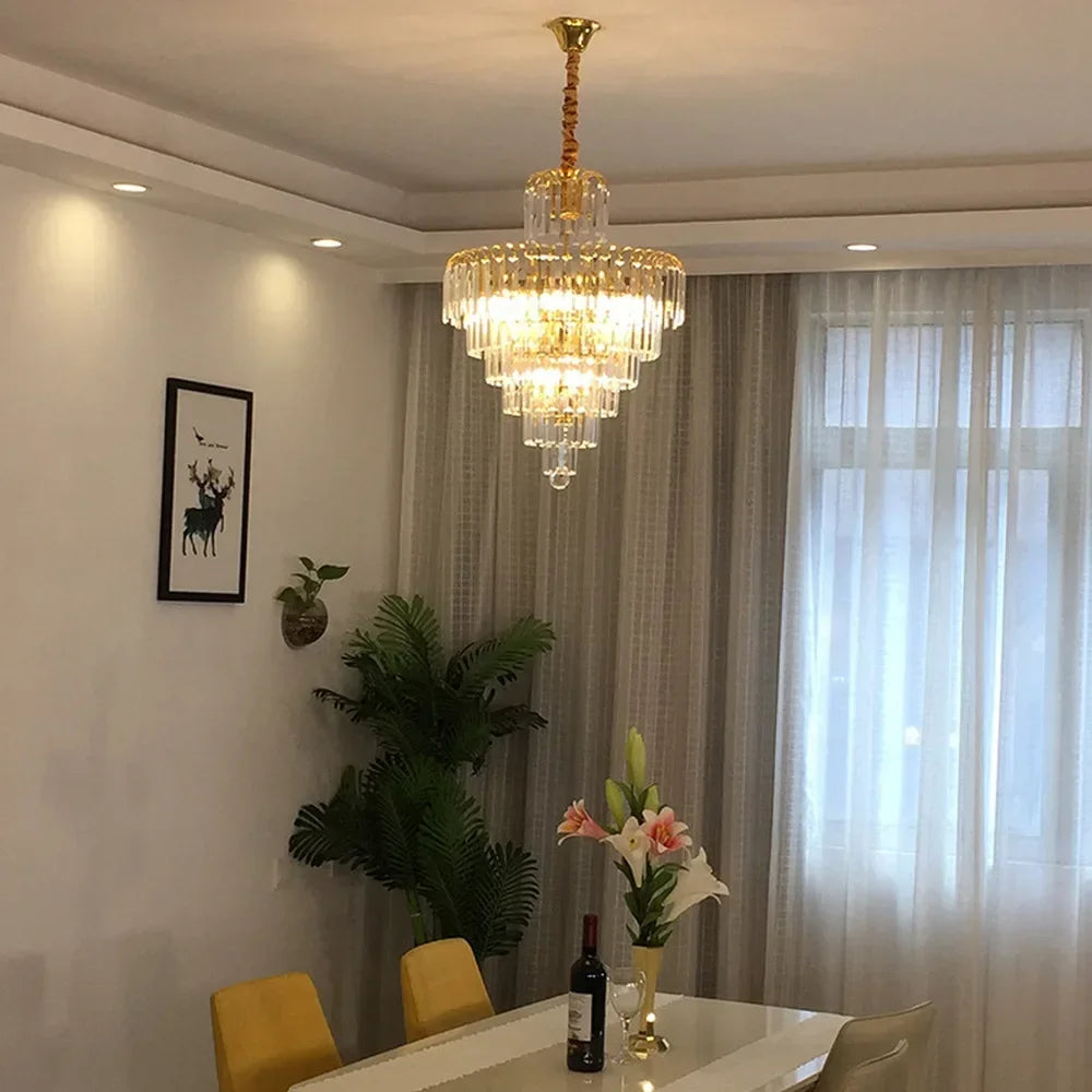 Modern Crystal Chandelier Ceiling Decor