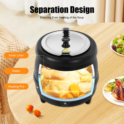 Commercial Stainless Steel Soup Kettle