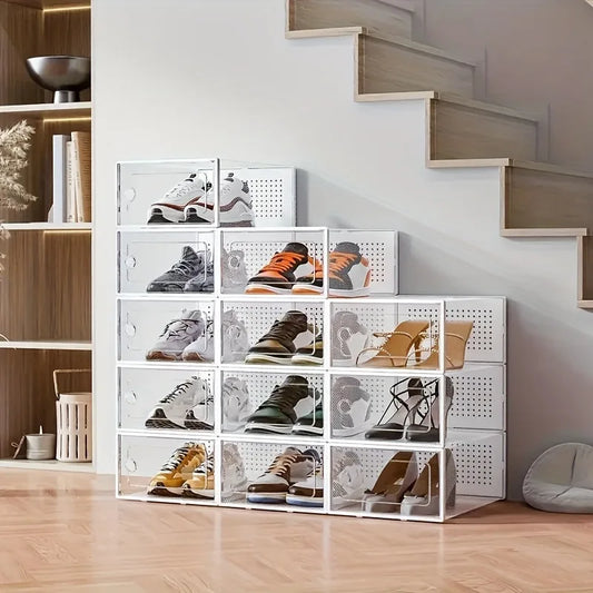 Dust and Moisture Proof Shoe Box Storage