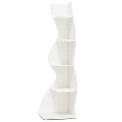 Modern 5 Tier Corner Shelf