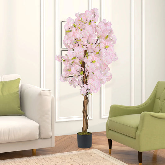 Faux Cherry Blossom Tree