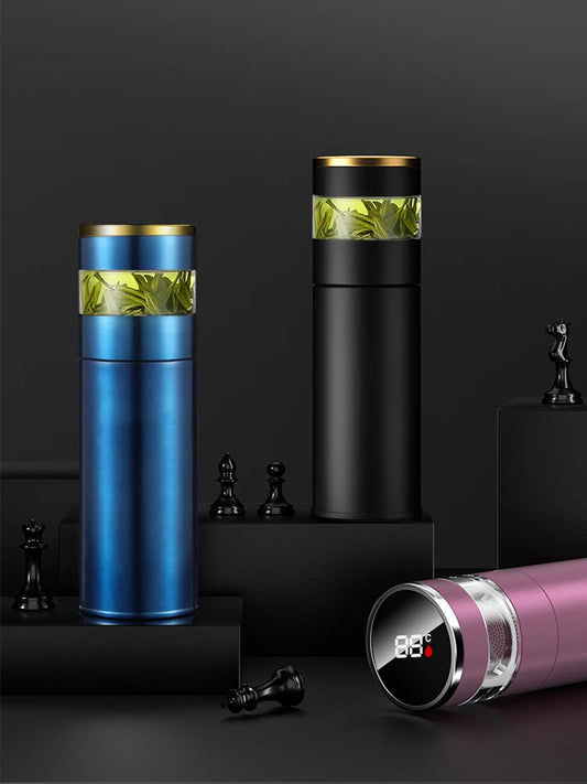 Stainless Steel LED Tea Thermos
