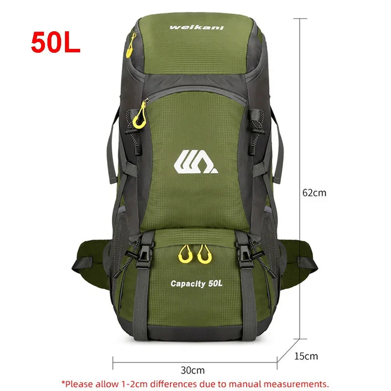 50L Large Men Backpack Bag