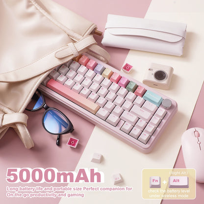 Cute Wireless Mechanical Gaming Keyboard