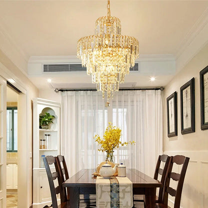 Modern Crystal Chandelier Ceiling Decor