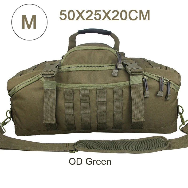 Outdoor Tactical Duffel Backpack Bag