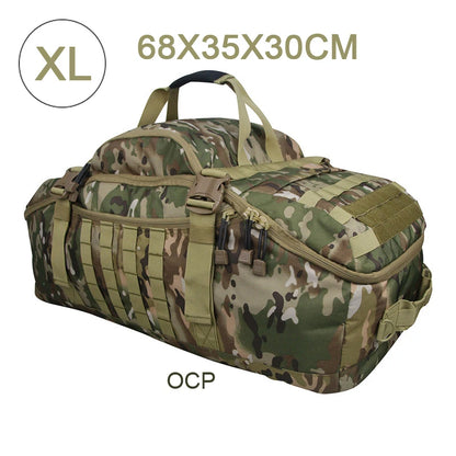 Outdoor Tactical Duffel Backpack Bag